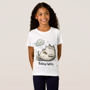 Funny Cat Tray :Unique Rolling Tray for Cat Lovers T-Shirt