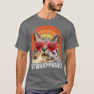 Funny Cat Tshirt, Cat Lover Tee, Cat Owner Shirt, T-Shirt