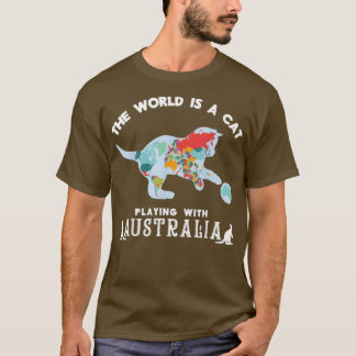 Funny Cat Wearing Sunglasses Playing Violin T-Shirt