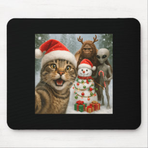 Funny Cat With Grillz Gangster Cats Street Mouse Mat