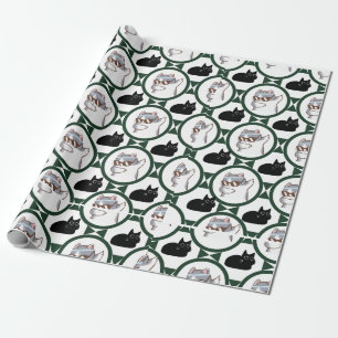 Funny Cat Wrapping Paper