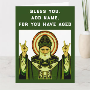funny Catholic birthday Card