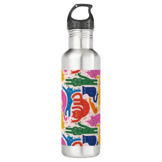 Funny cats 710 ml water bottle