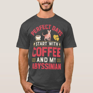 Funny Cats And Coffee Lover 1 T-Shirt