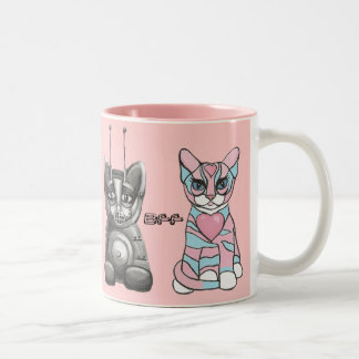 Funny Cats Best Friends Forever Mug