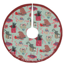 Funny Cats in Christmas Boxes Personalised