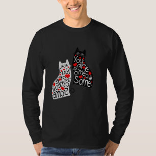 Funny Cats Meme Animal Pun You Are So Meowsome T-Shirt