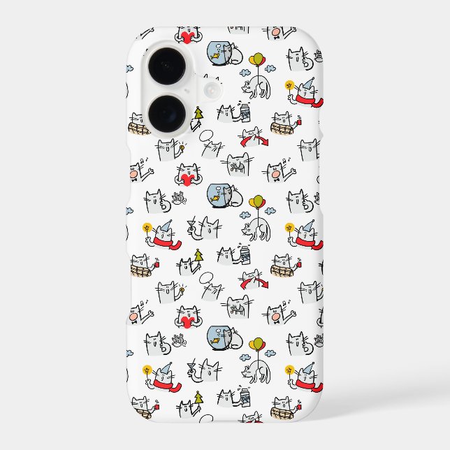 Funny cats, milk and magic. (Back)