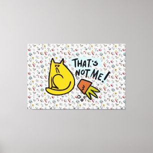 Funny cats, milk and magic. canvas print
