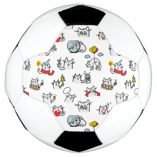 Funny cats, milk and magic. football