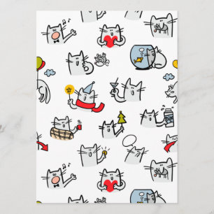 Funny cats, milk and magic. menu