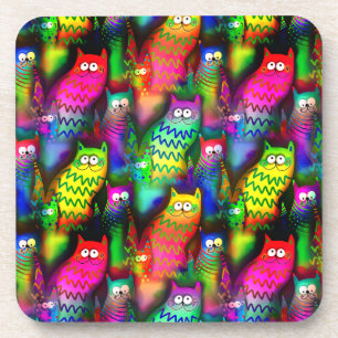 Funny Cats Pattern-54578 Coaster