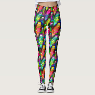 Funny Cats Pattern-54578 Leggings