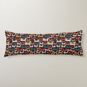 Funny Cats Pattern body pillows
