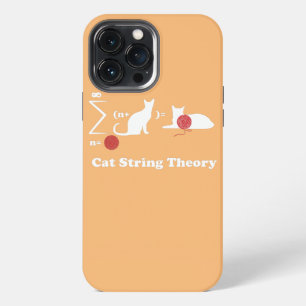 Funny Cats String Theory Sarcastic Science Humour  iPhone 13 Pro Max Case