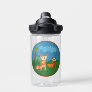 Funny Cats Water Bottle