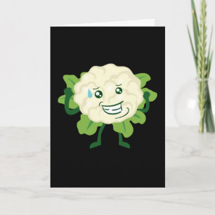 Funny Cauliflower Card