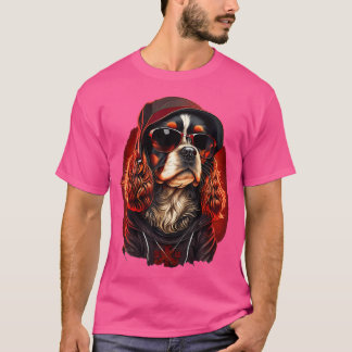 Funny Cavalier King Charles Spaniel Cute Rap Hip H T-Shirt