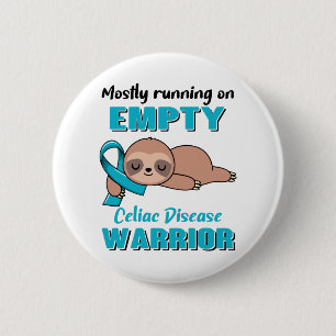 Funny Celiac Disease Awareness Gifts 6 Cm Round Badge
