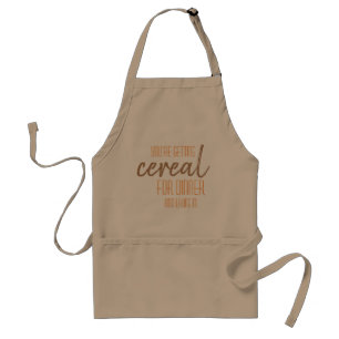 Funny Cereal Mum Dad Standard Apron