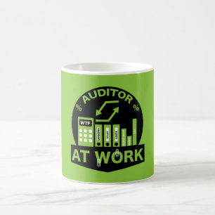 Funny Certified Auditor Gift Coffee Mug