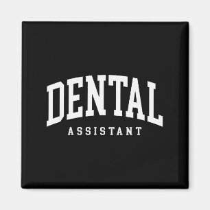 Funny certified dental assistant dental hygienist magnet