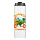 Funny Chameleon Good Morning Sunshine