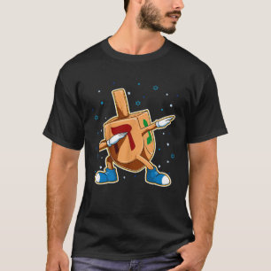 Funny Chanukah Dabbing Dreidel Dancing Hanukkah 20 T-Shirt