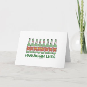 FUNNY  CHANUKAH HANUKKAH LITES GIFTS HOLIDAY CARD
