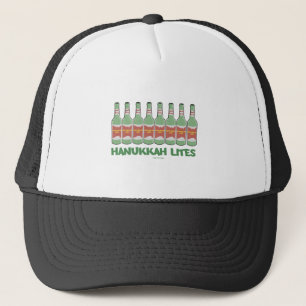 FUNNY  CHANUKAH HANUKKAH LITES GIFTS TRUCKER HAT
