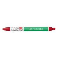 Funny Chaos Coordinator Teacher Apple Red Green