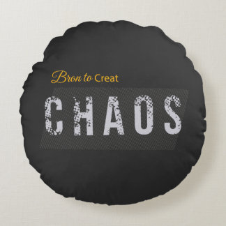 Funny  Chaos Creator Streetwear Round Cushion