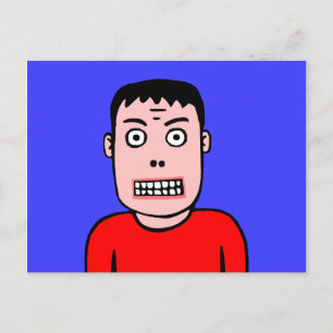Funny Character Postcard