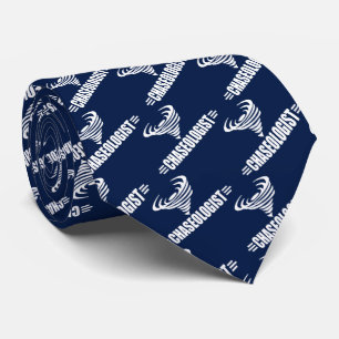 Funny Chaseologist Tornado Storm Chaser Tie