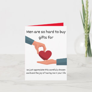 funny cheeky men birthday gift  card