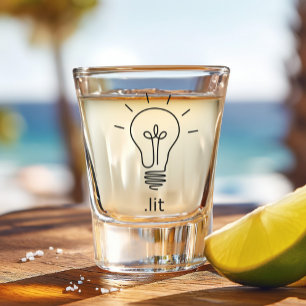 Funny Cheeky Sippers Lit Humourous Shot Glass