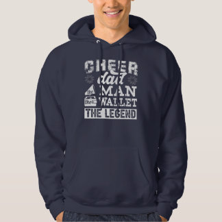 Funny Cheer Dad The Man The Wallet Cheerleader Hoodie