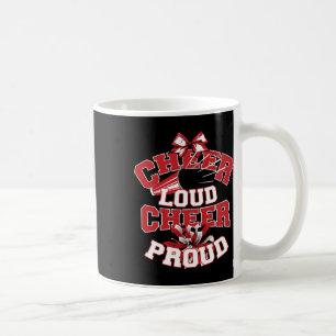 Funny Cheer Loud Cheer Proud Cute Cheering Squad M Coffee Mug