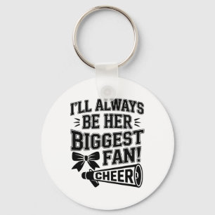 Funny Cheer Mum Cheerleading For Cheerleader Squad Key Ring
