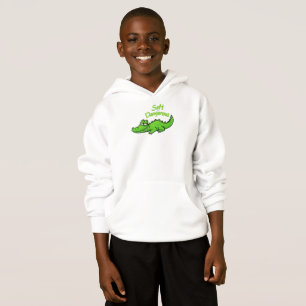 Funny Cheerful Crocodile Smile-Soft but Dangerous