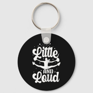 Funny Cheerleading Graphic For Cheer Girl Cheerlea Key Ring