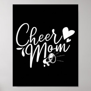 Funny Cheerleading Mum Cheer Mum Poster