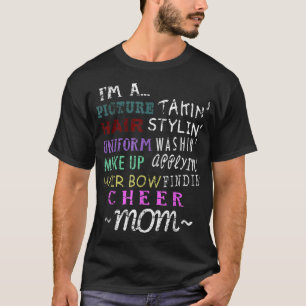 Funny Cheerleading Mum For Cheer Moms T-Shirt