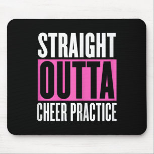 Funny Cheerleading Saying Cheer Practice Cheer Gir Mouse Mat