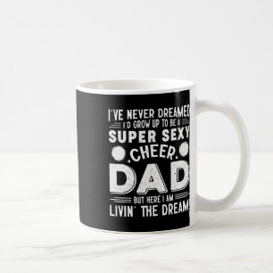 Funny Cheerleading Shirt Cheer Dad Pride Fathers D Coffee Mug
