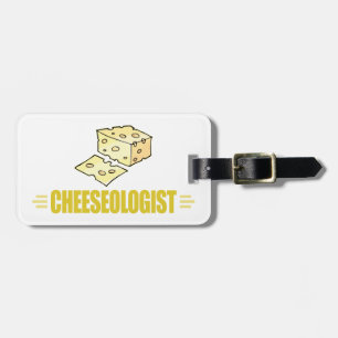 Funny Cheese Luggage Tag