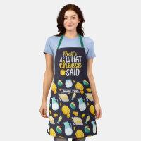 Funny Cheese Pun Cute Retro Dairy Product Pattern