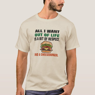 Funny Cheeseburger T-shirt