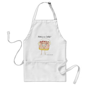 Funny cheesecake baking saying standard apron