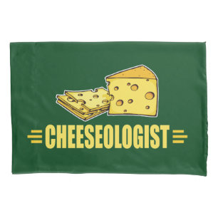 Funny CHEESEOLOGIST Cheese Making Cheesehead Pillowcase